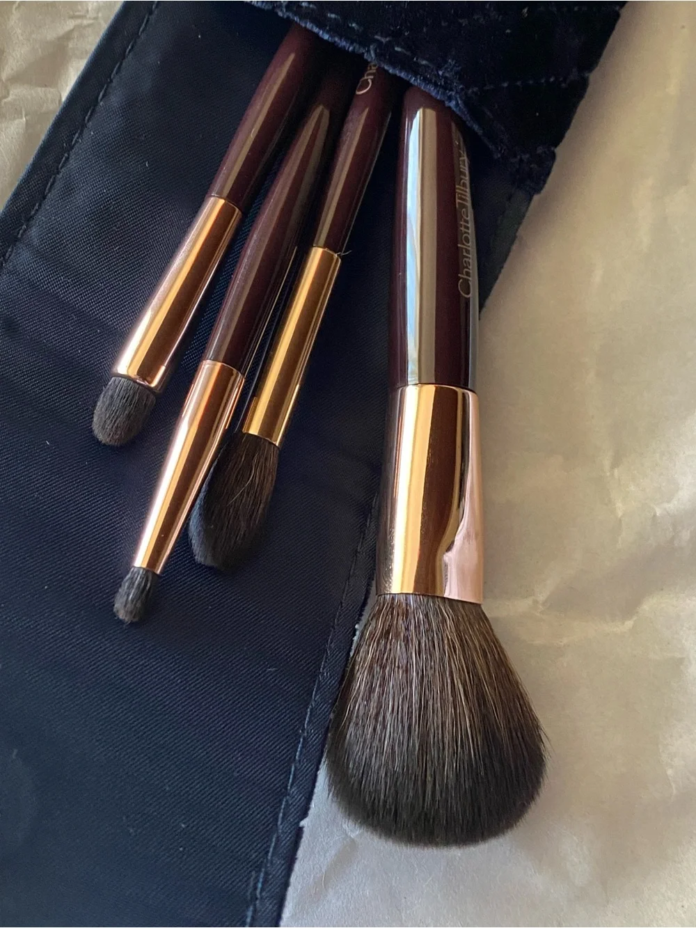 New authentic Charlotte Tilbury Magic 4-Piece Mini Brush Set